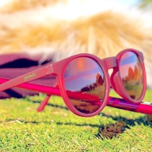 Goodr “I’m wearing burgundy?” Circle G sunglasses